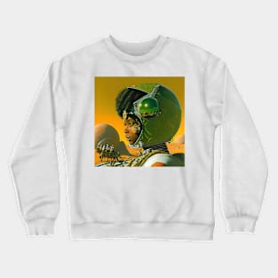 We Are Floating In Space - 68 - Sci-Fi Inspired Retro Artwork Crewneck Sweatshirt